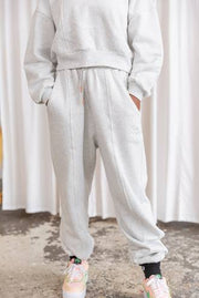 Pastel Crew Track Pants by Claudia Dean